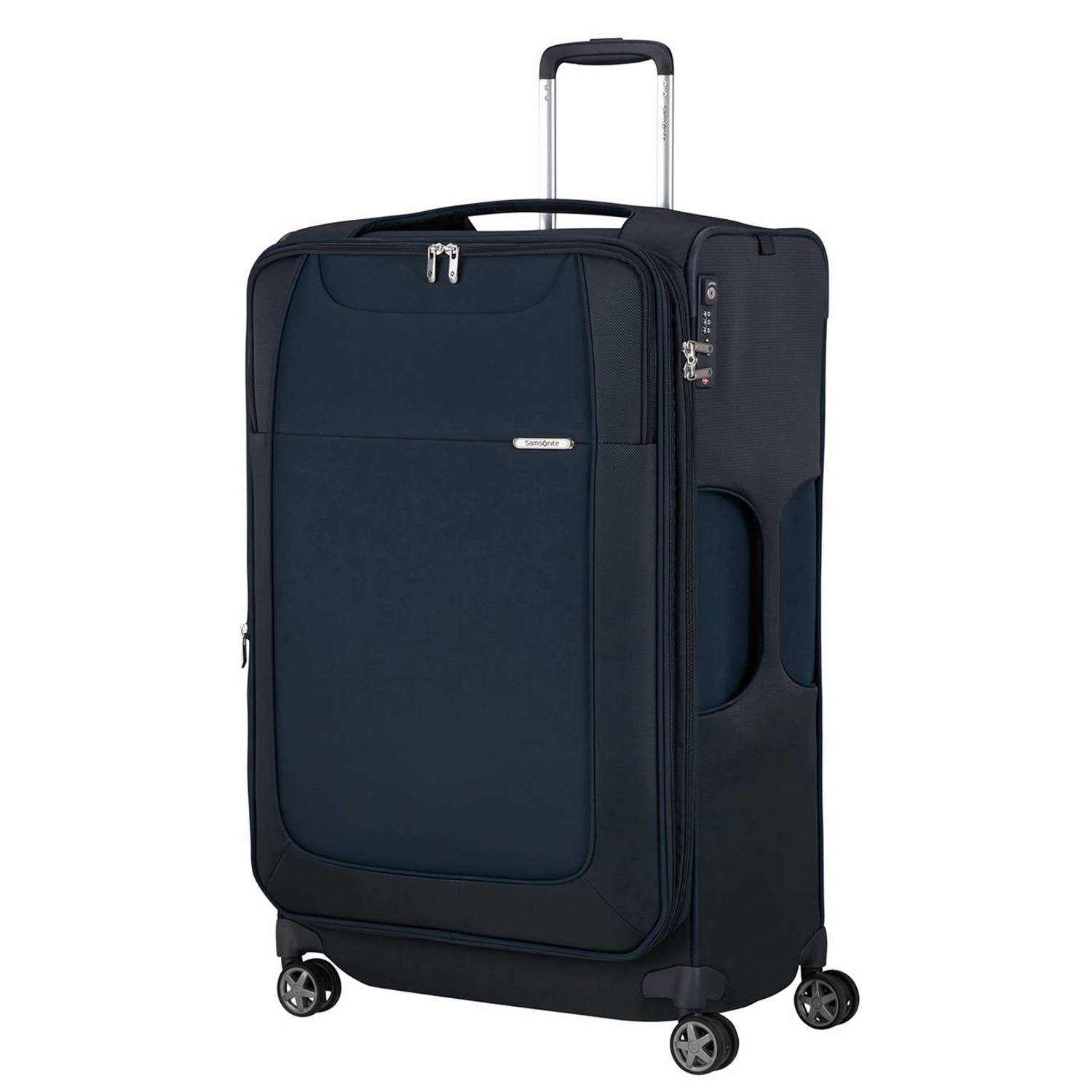 Samsonite trolley D'Lite 78 cm. Expandable donkerblauw