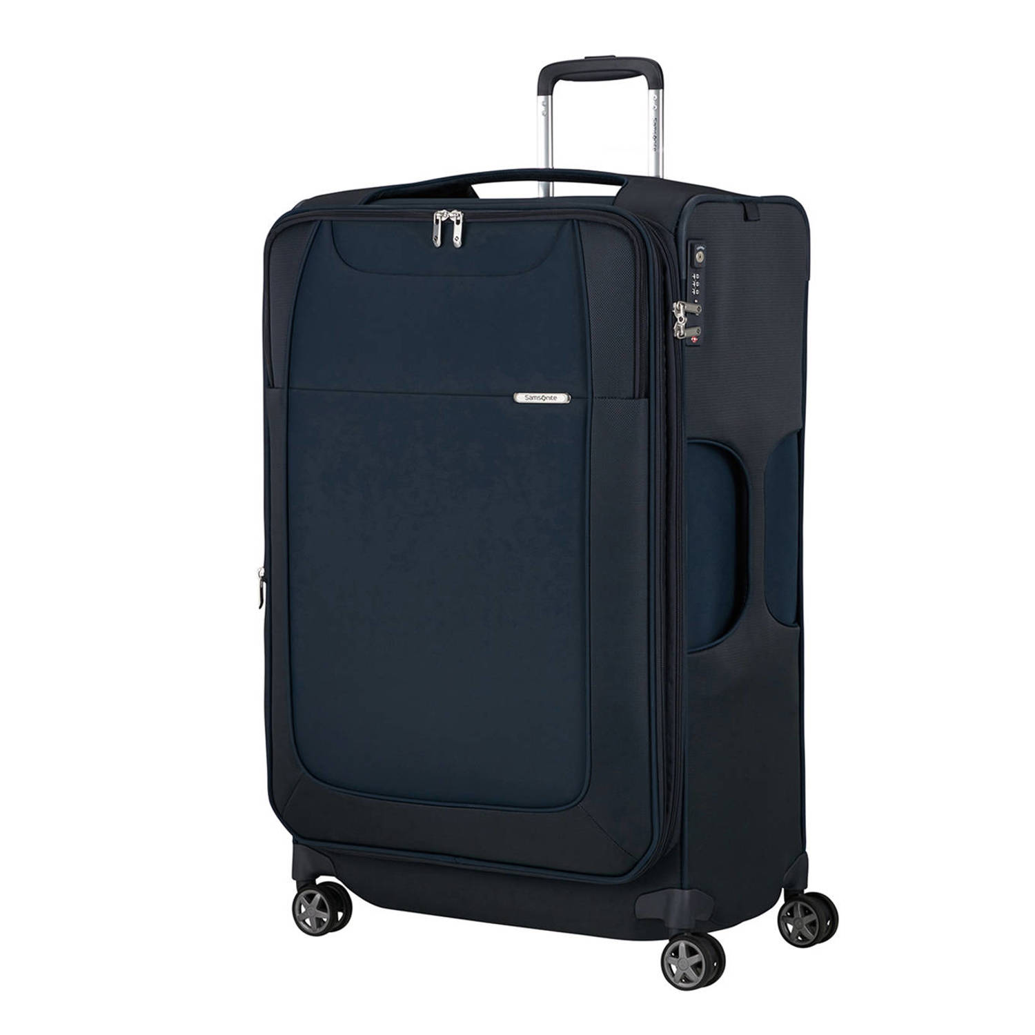 Samsonite trolley D'Lite 78 cm. Expandable donkerblauw