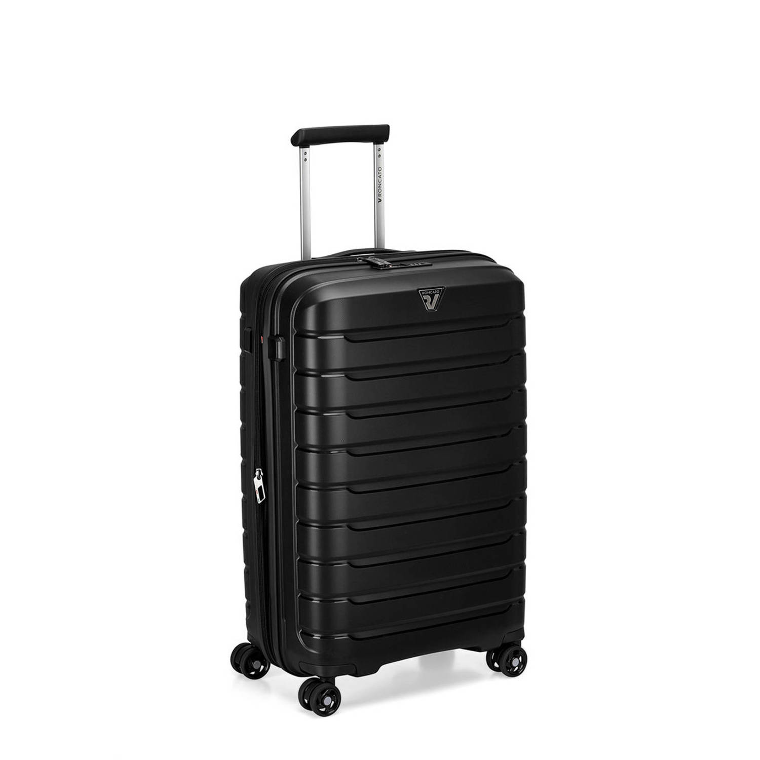 Roncato trolley B-Flying 68 cm. Expandable zwart