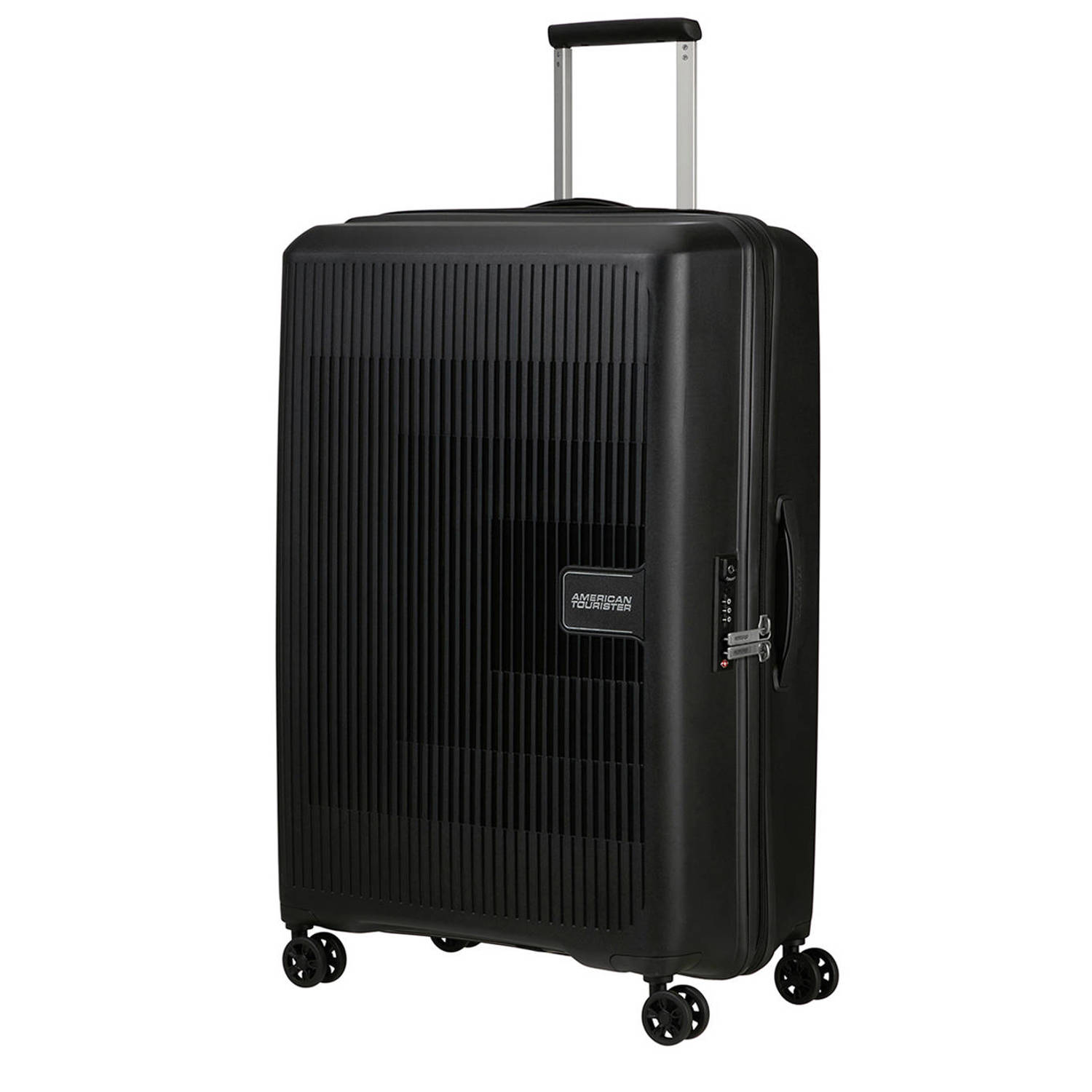 American Tourister Hardshell-trolley AEROSTEP 77 cm met volumevergroting Reiskoffer harde koffer voor vliegreizen TSA-cijferslot