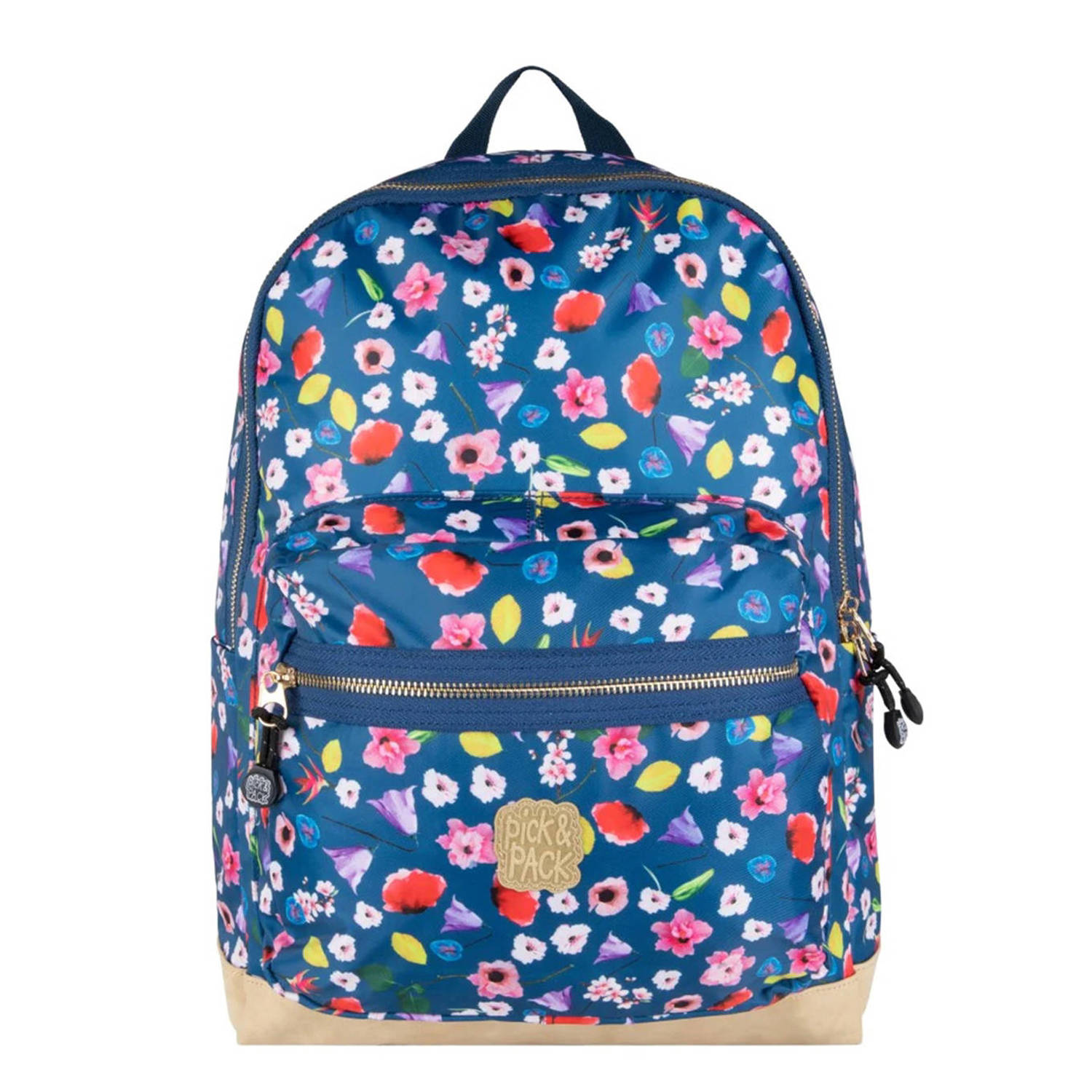Pick & Pack rugzak Field Flower L blauw