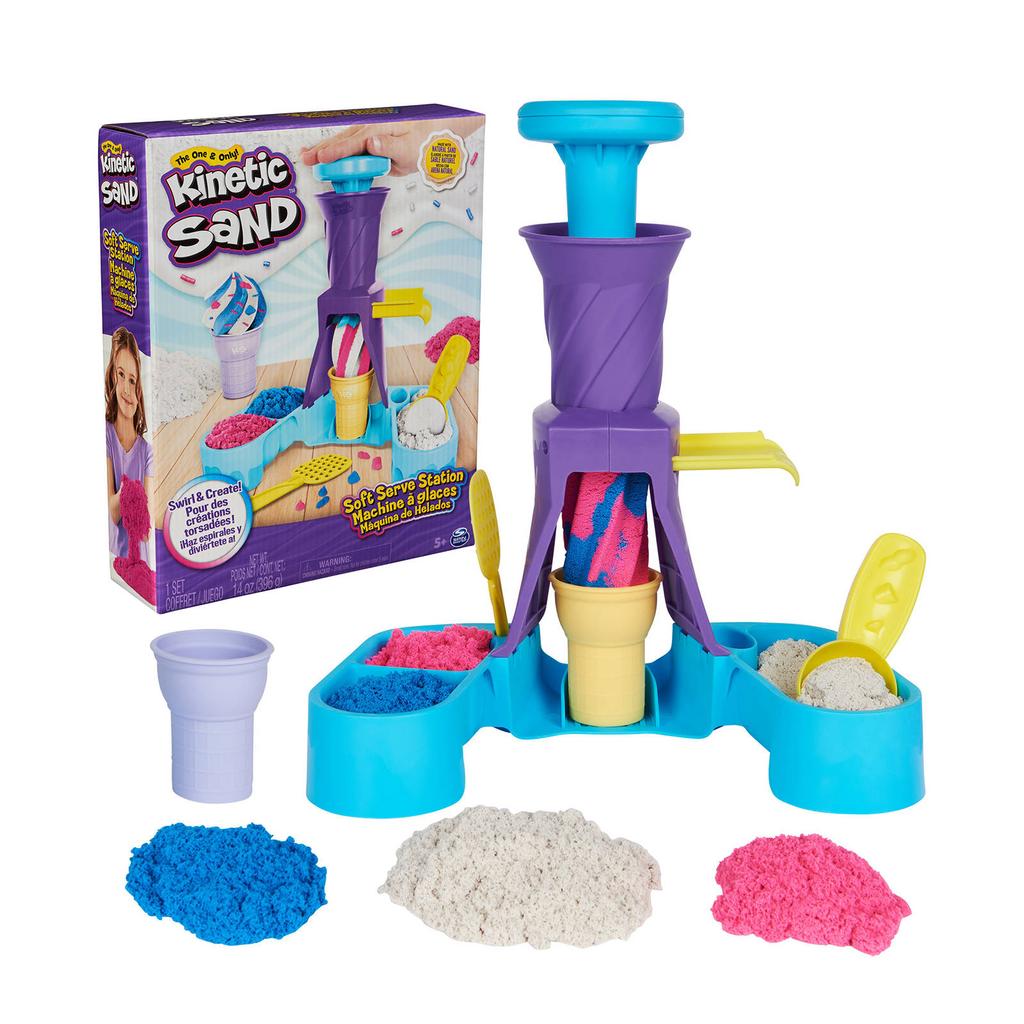 Kinetic Sand Softijsjes speelset
