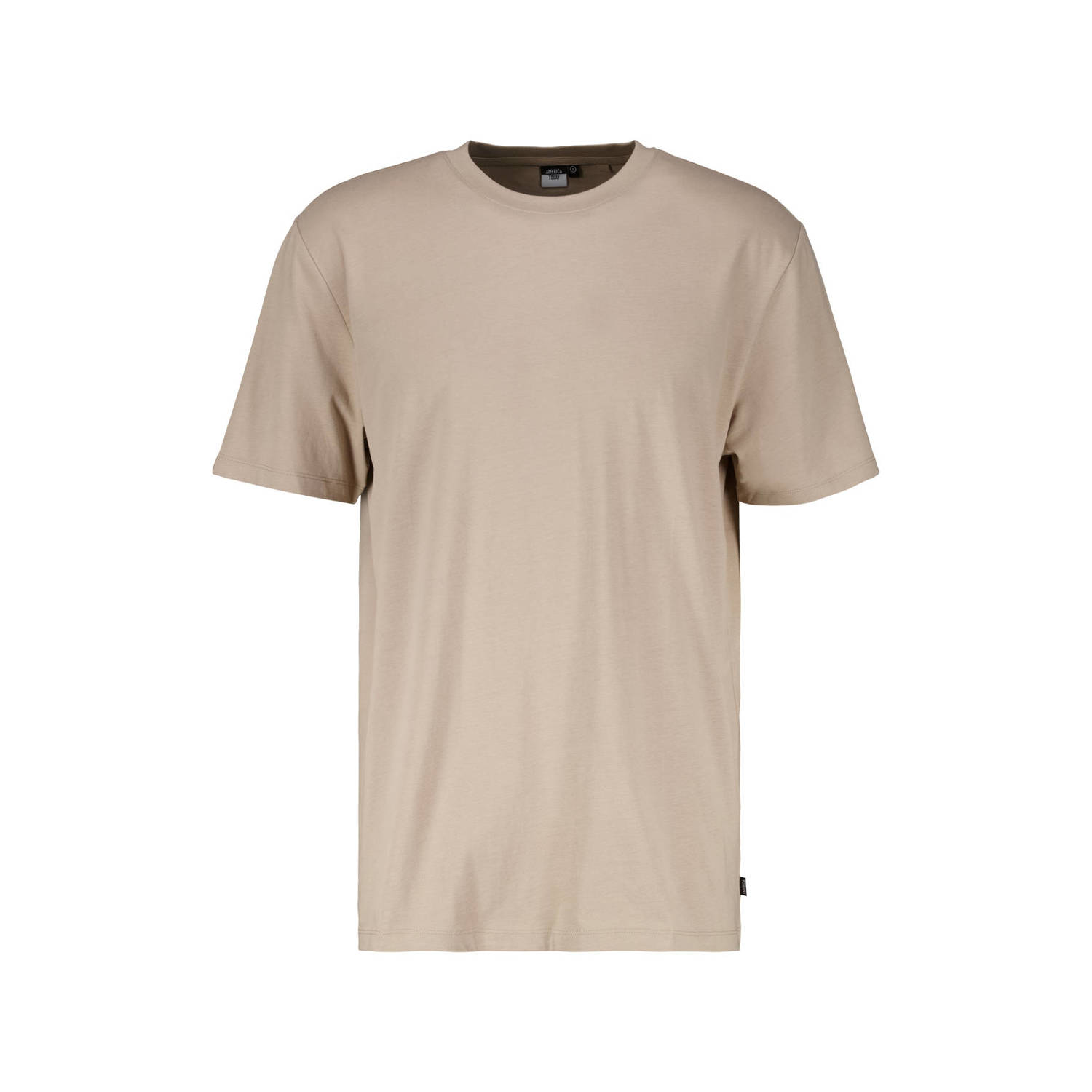 America Today oversized T-shirt Eric beige