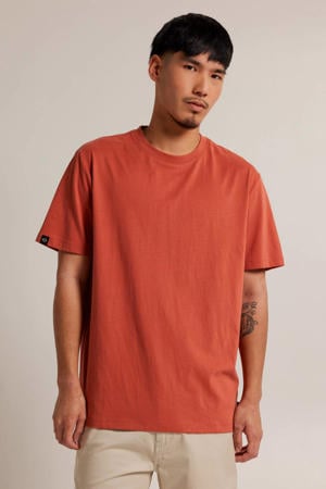 regular T-shirt rood