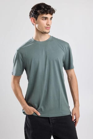 regular T-shirt groen