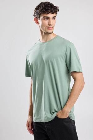 regular T-shirt groen