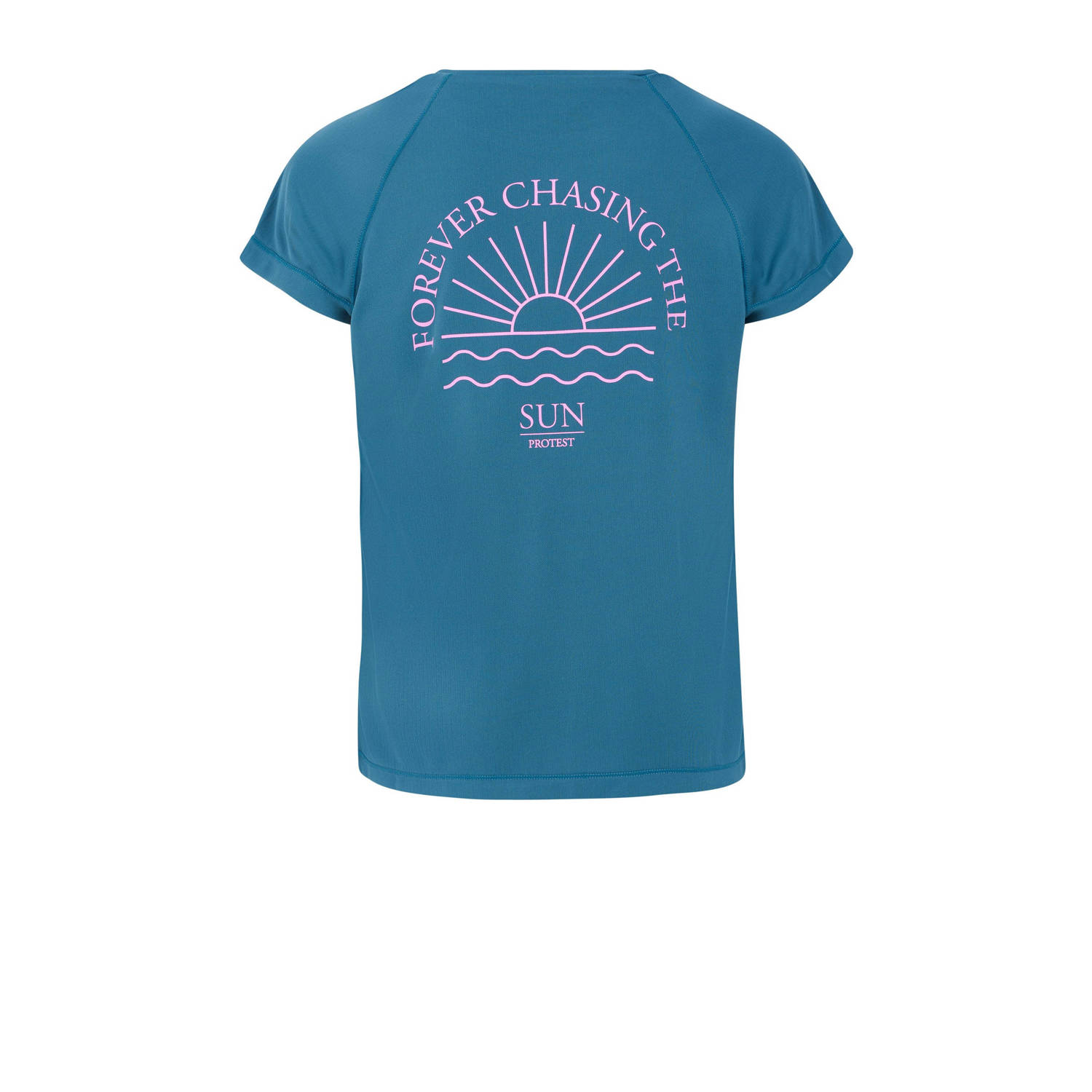Protest UV T-shirt PRTRESHMA JR blauw