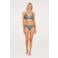 Protest voorgevormde triangel bikini set PRTANICA groen/lichtblauw