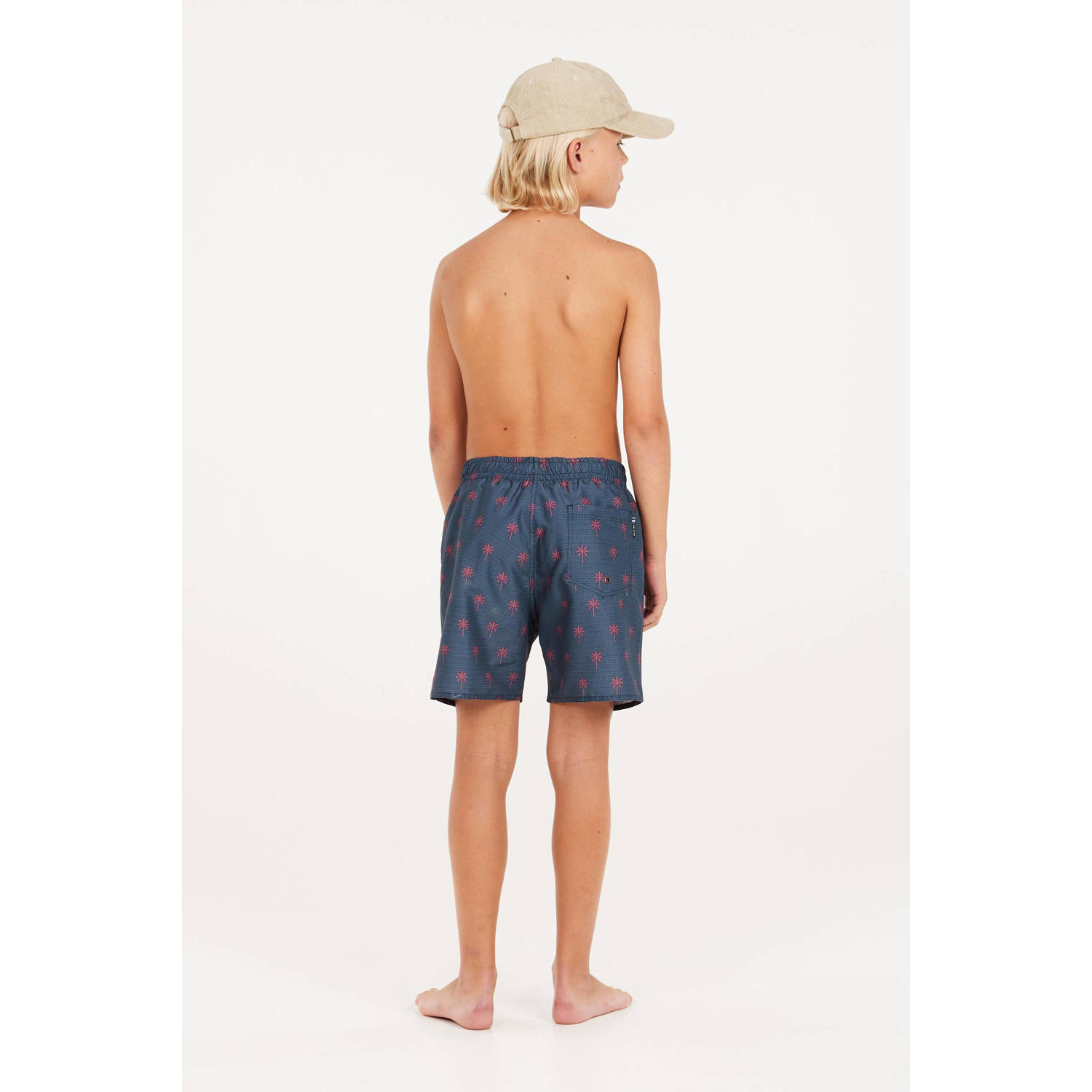 Protest zwemshort PRTFONZ JR donkerblauw