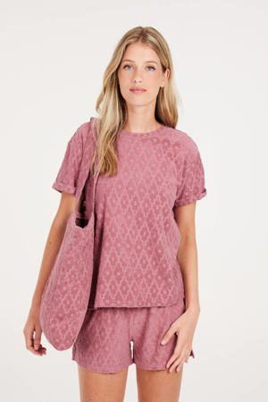 T-shirt oudroze