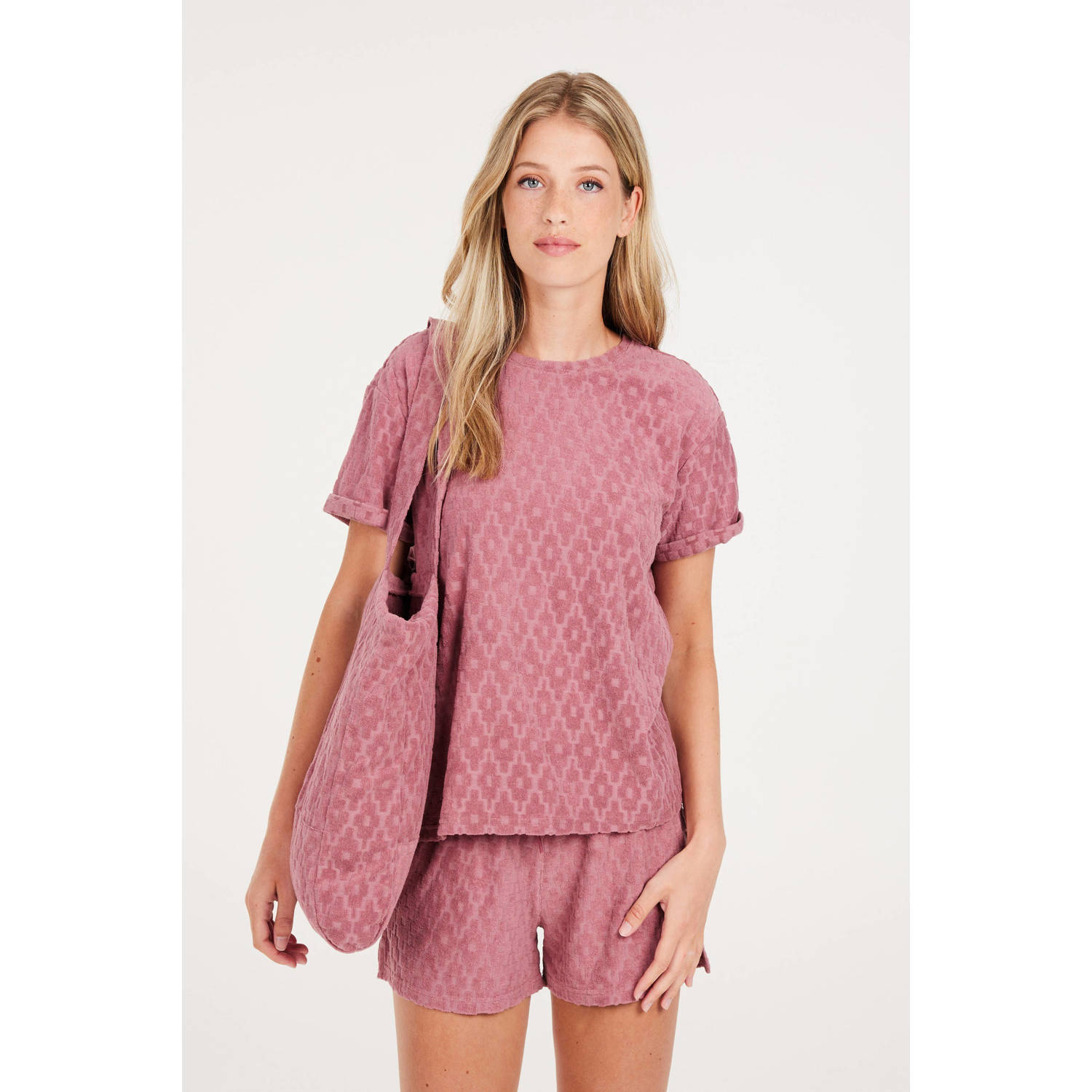 Protest T-shirt oudroze