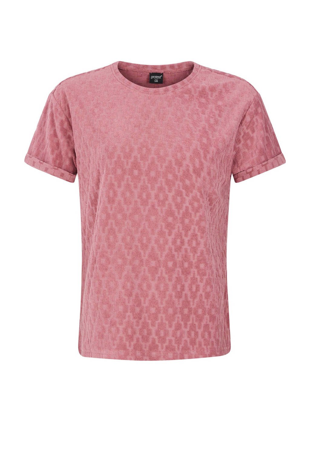 Protest T-shirt oudroze kopen? Morgen in huis wehkamp