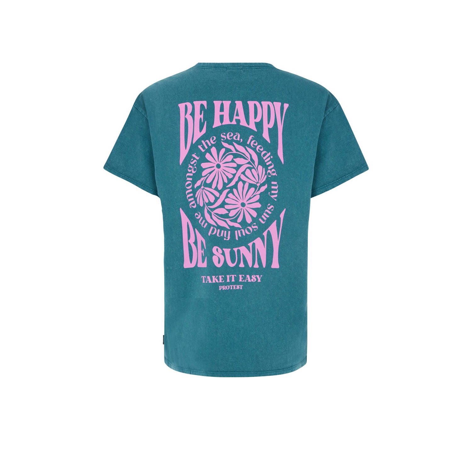 Protest T-shirt blauw