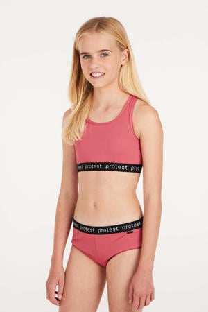 crop bikini PRTBEAU JR roze