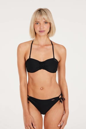 voorgevormde strapless beandeau bikini PRTSOLEMAN zwart