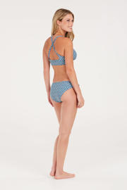 thumbnail: Protest voorgevormde triangel bikinitop MIXSUPERO blauw/wit/roze