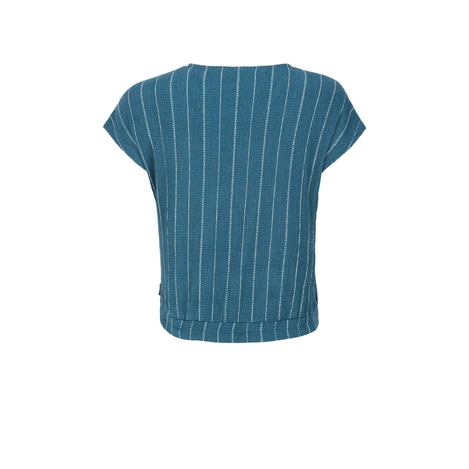 Protest gestreepte top PRTPOSY blauw ecru