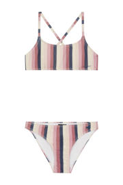 thumbnail: Protest crop bikini met lurex PRTSHEILA JR roze/donkerblauw
