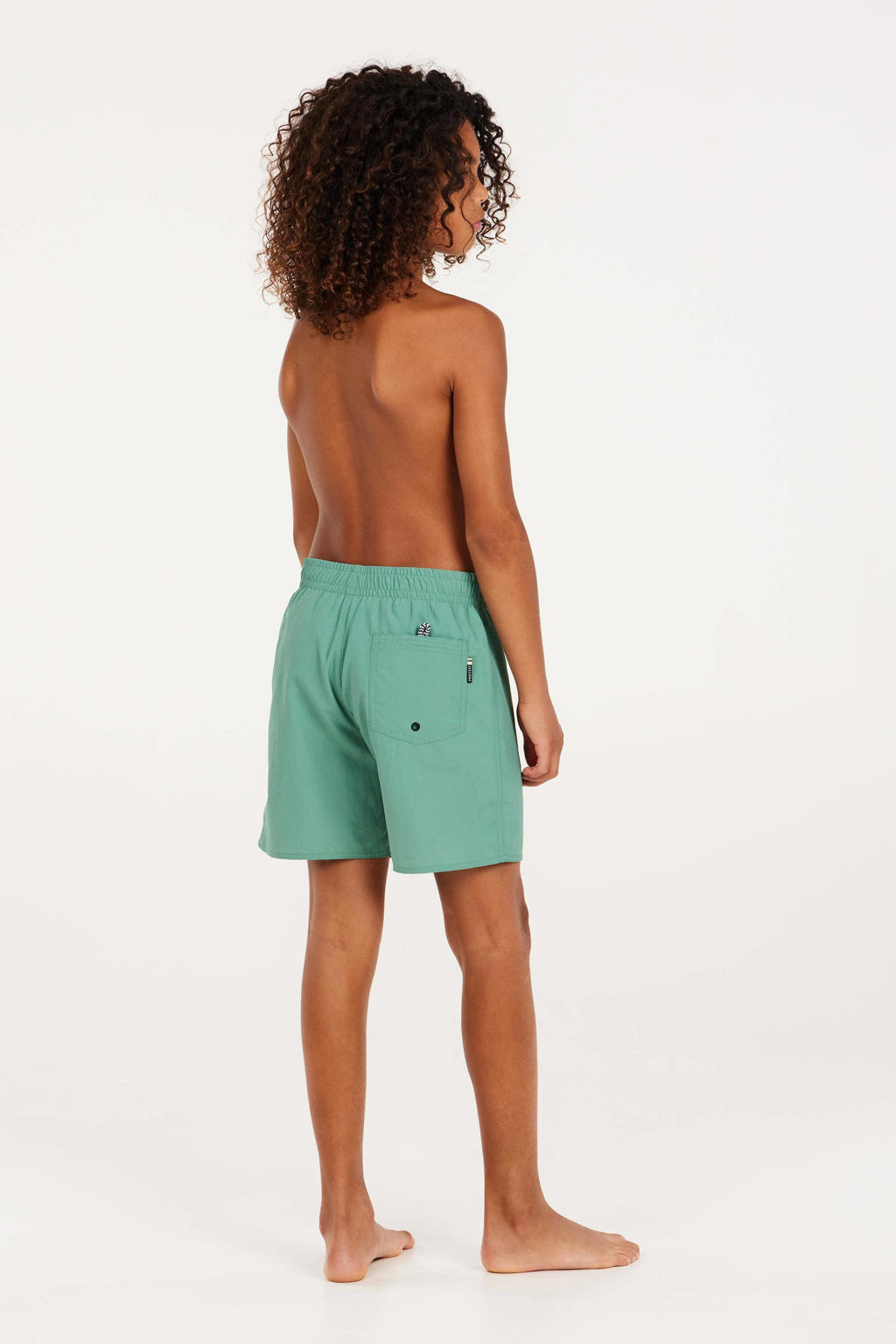 Protest zwemshort CULTURE JR groen