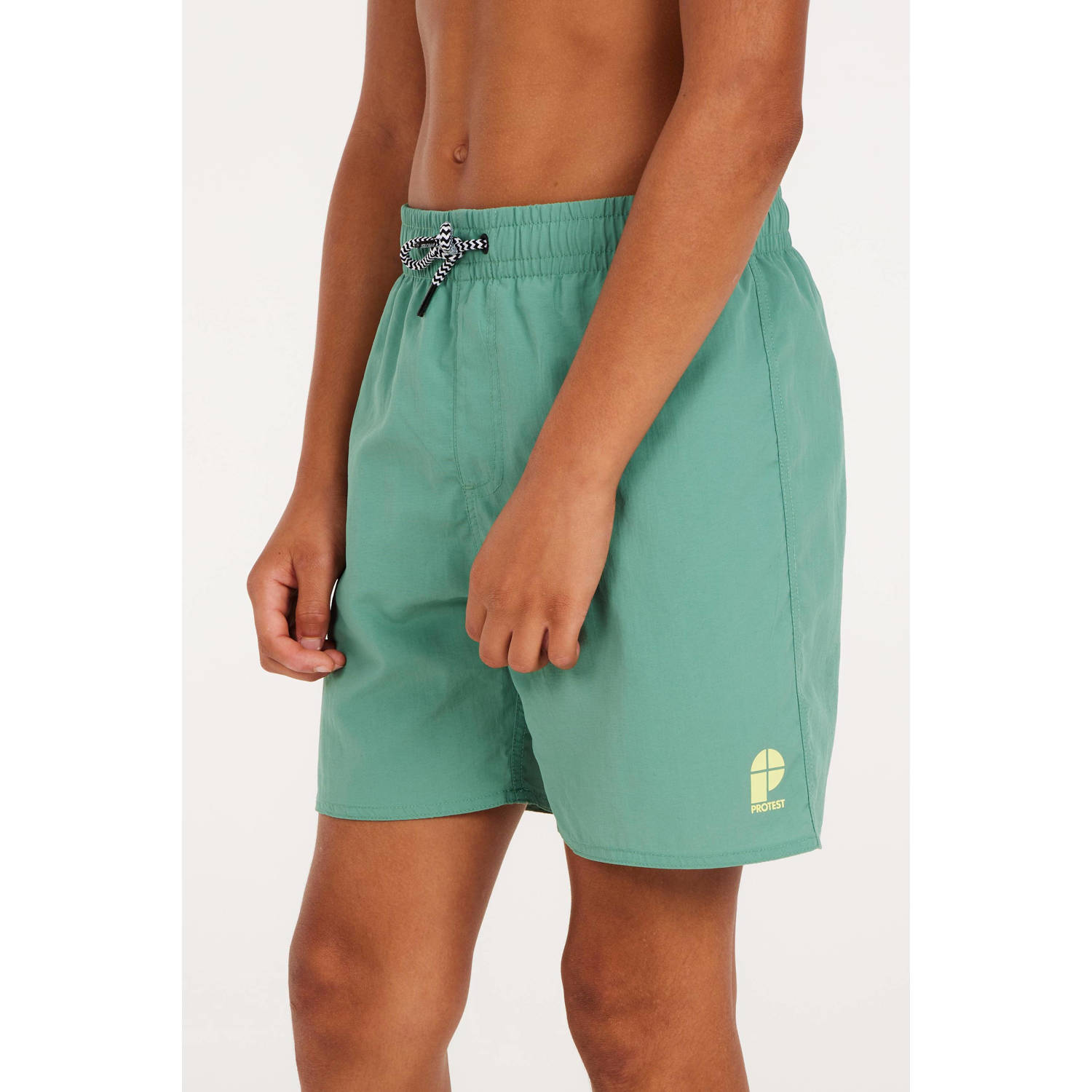 Protest zwemshort CULTURE JR groen