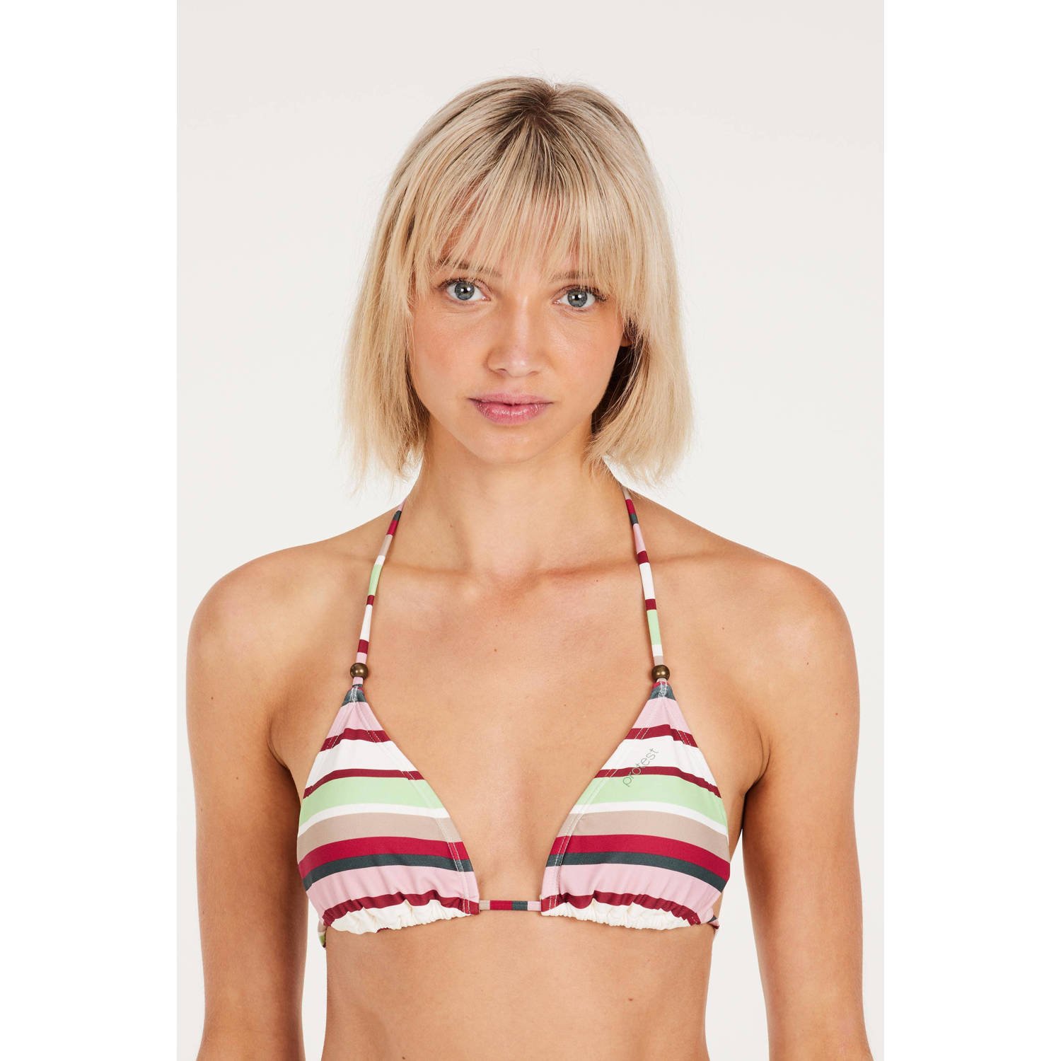 Protest voorgevormde triangel bikini PRTBANDITA groen roze rood