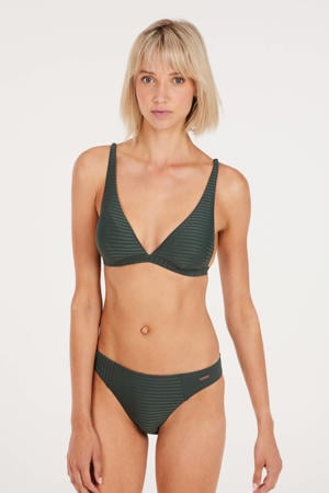 voorgevormde triangel bikini PRTMAUDY donkergroen