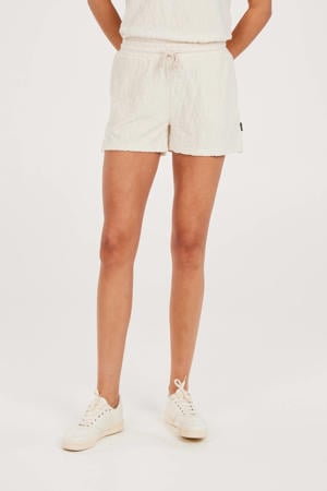 relaxed short ecru