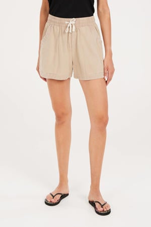 loose fit short beige