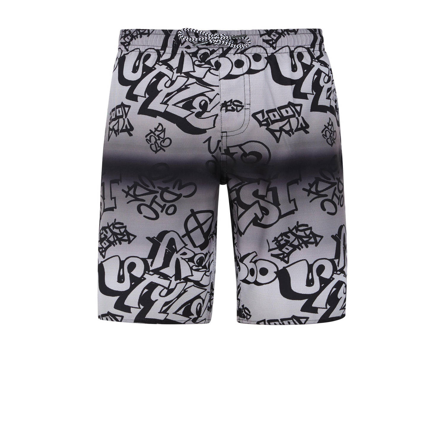 Protest zwemshort PRTNIO JR grijs Jongens Polyester All over print 104