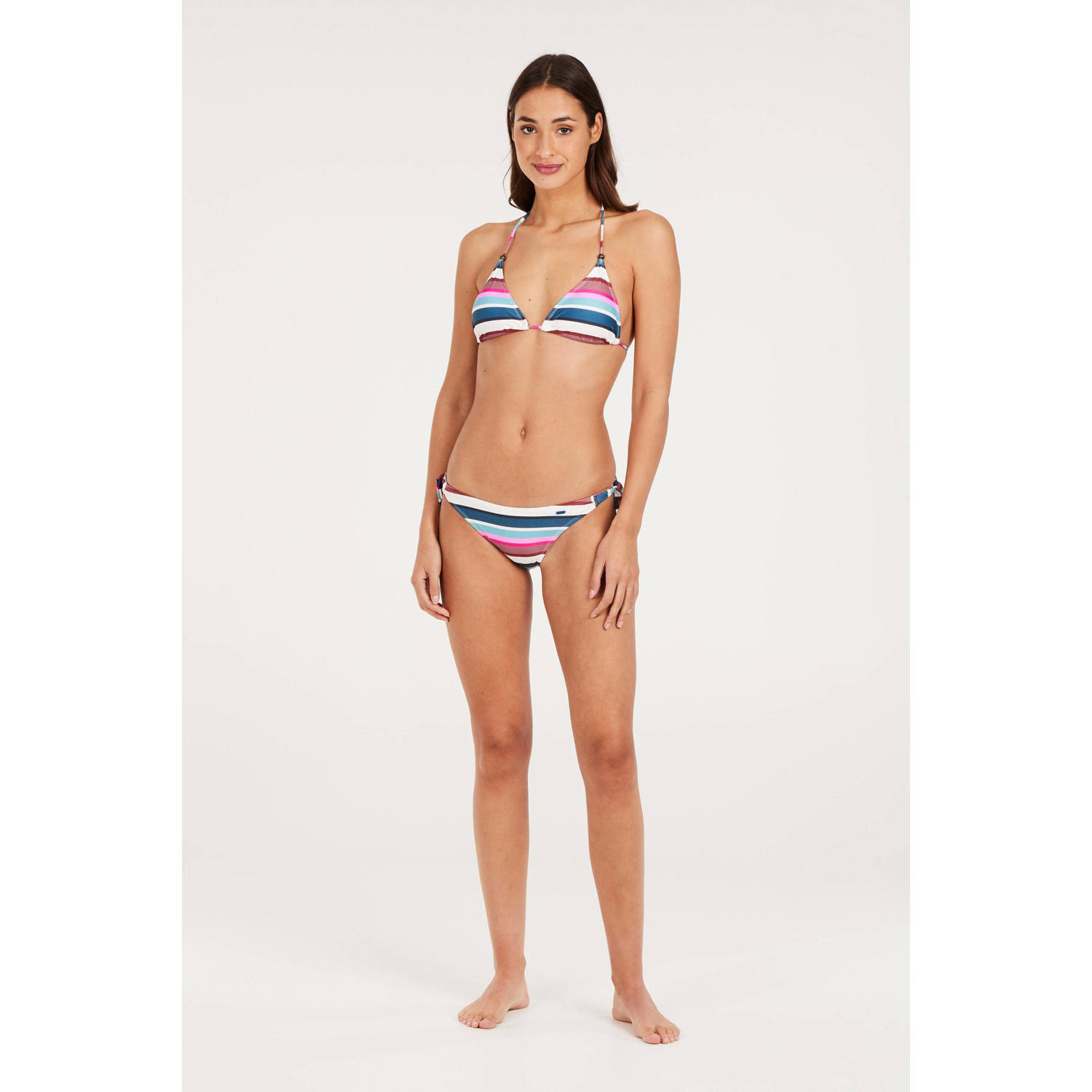 Protest voorgevormde triangel bikini PRTBANDITA roze blauw