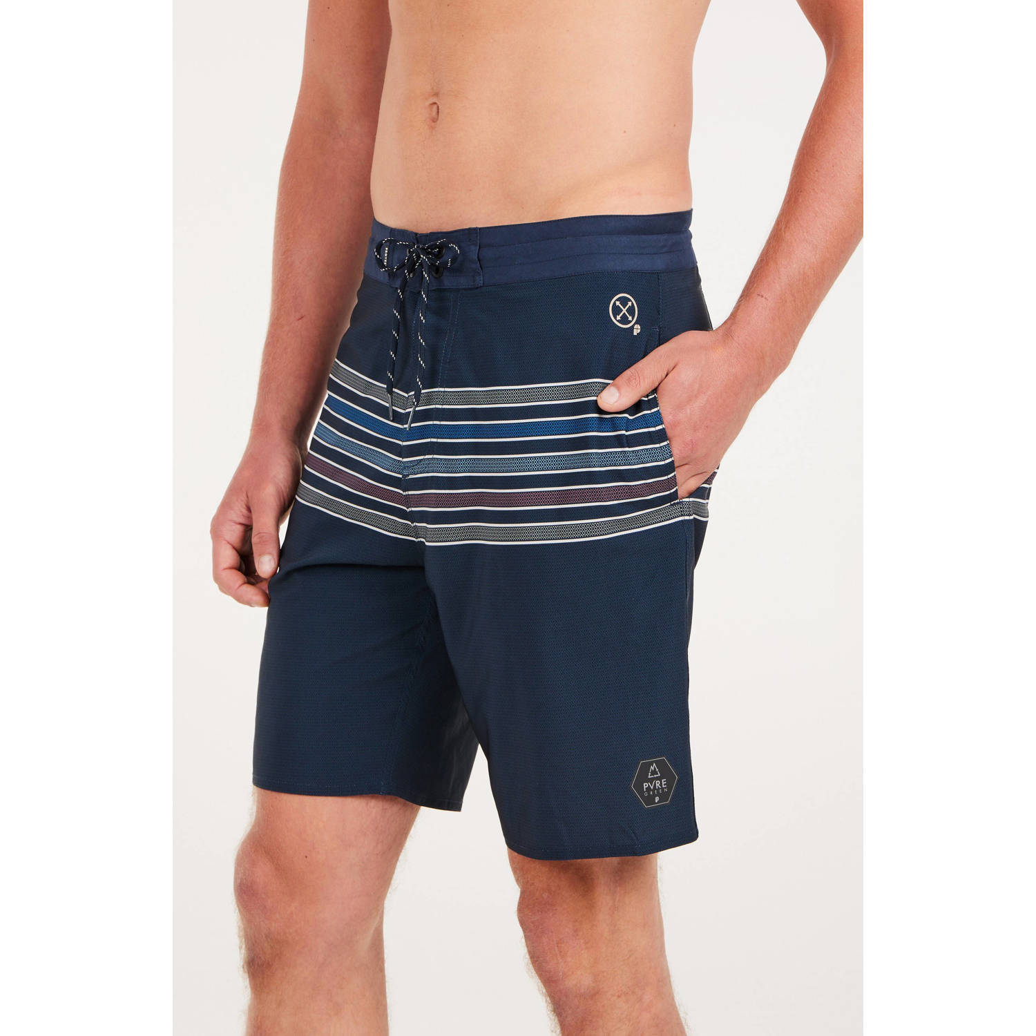 Protest zwemshort PRTJACKER donkerblauw