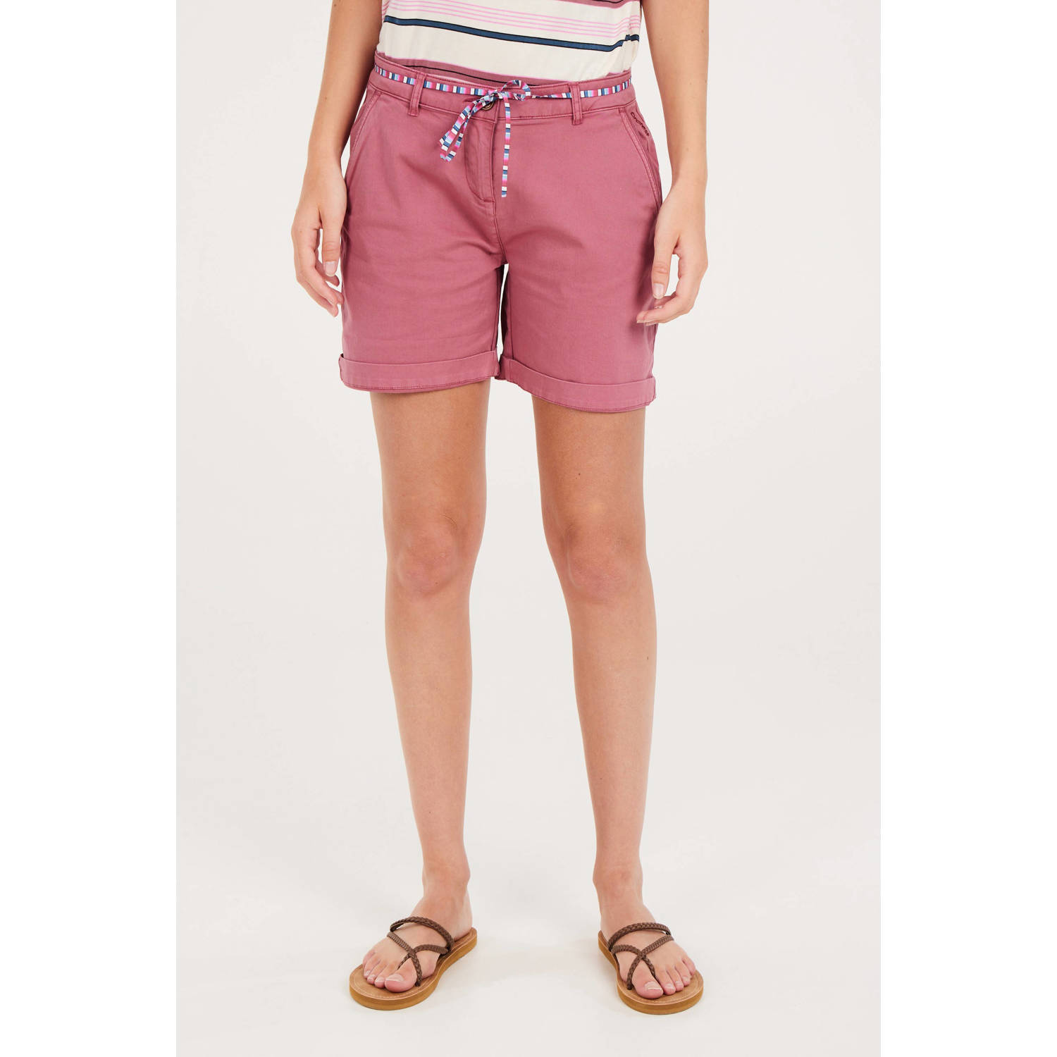 Protest tapered fit short roze