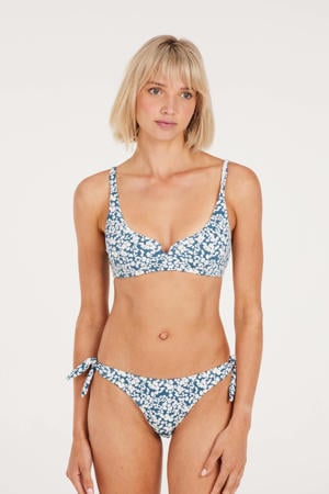 voorgevormde bikini set PRTLANA blauw/wit