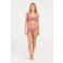 Protest voorgevormde crop bikini set PRTHIZZ met ribstructuur roze