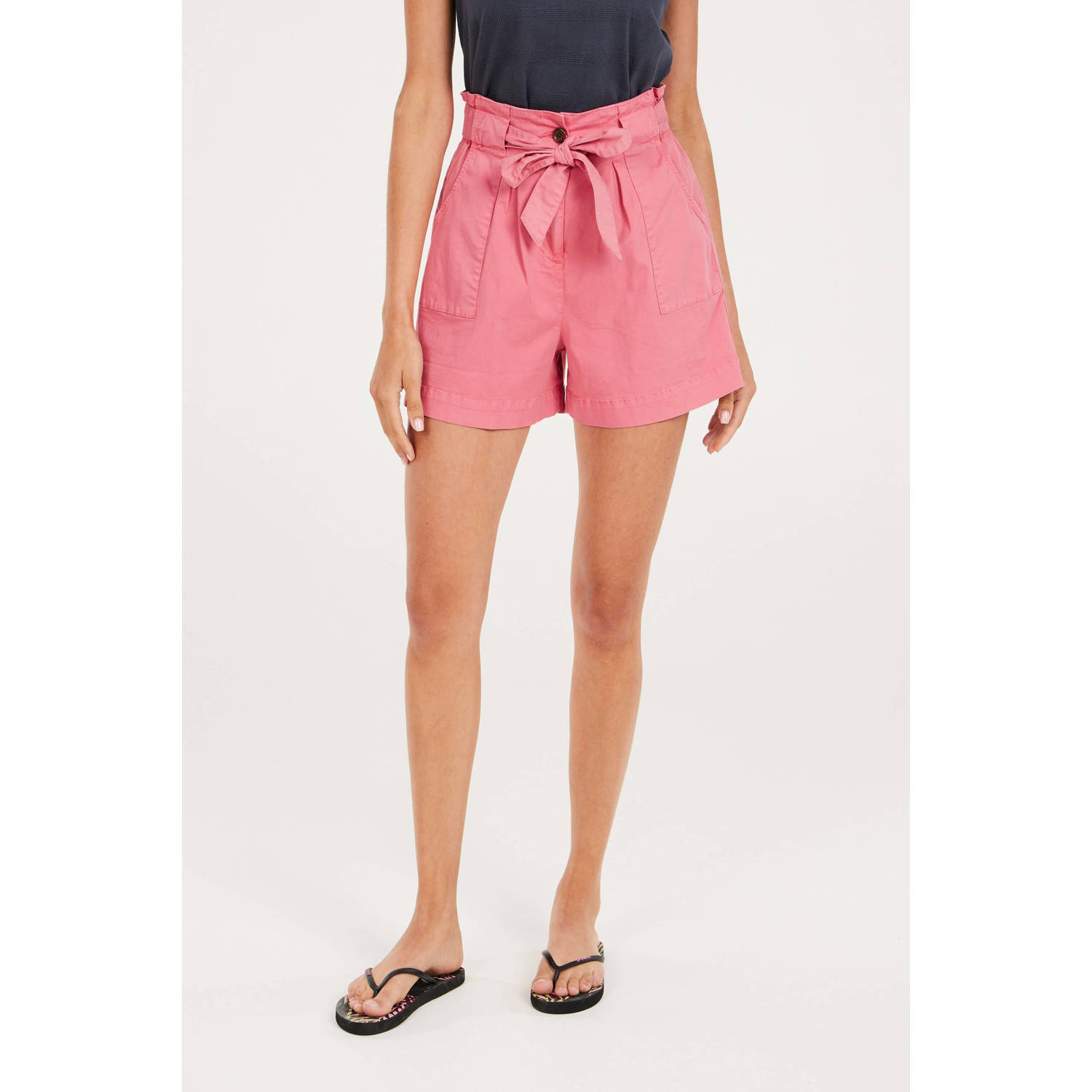 Protest high waist loose fit short roze