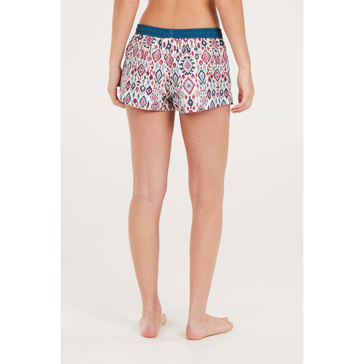 Protest zwemshort PRTSPY wit blauw roze