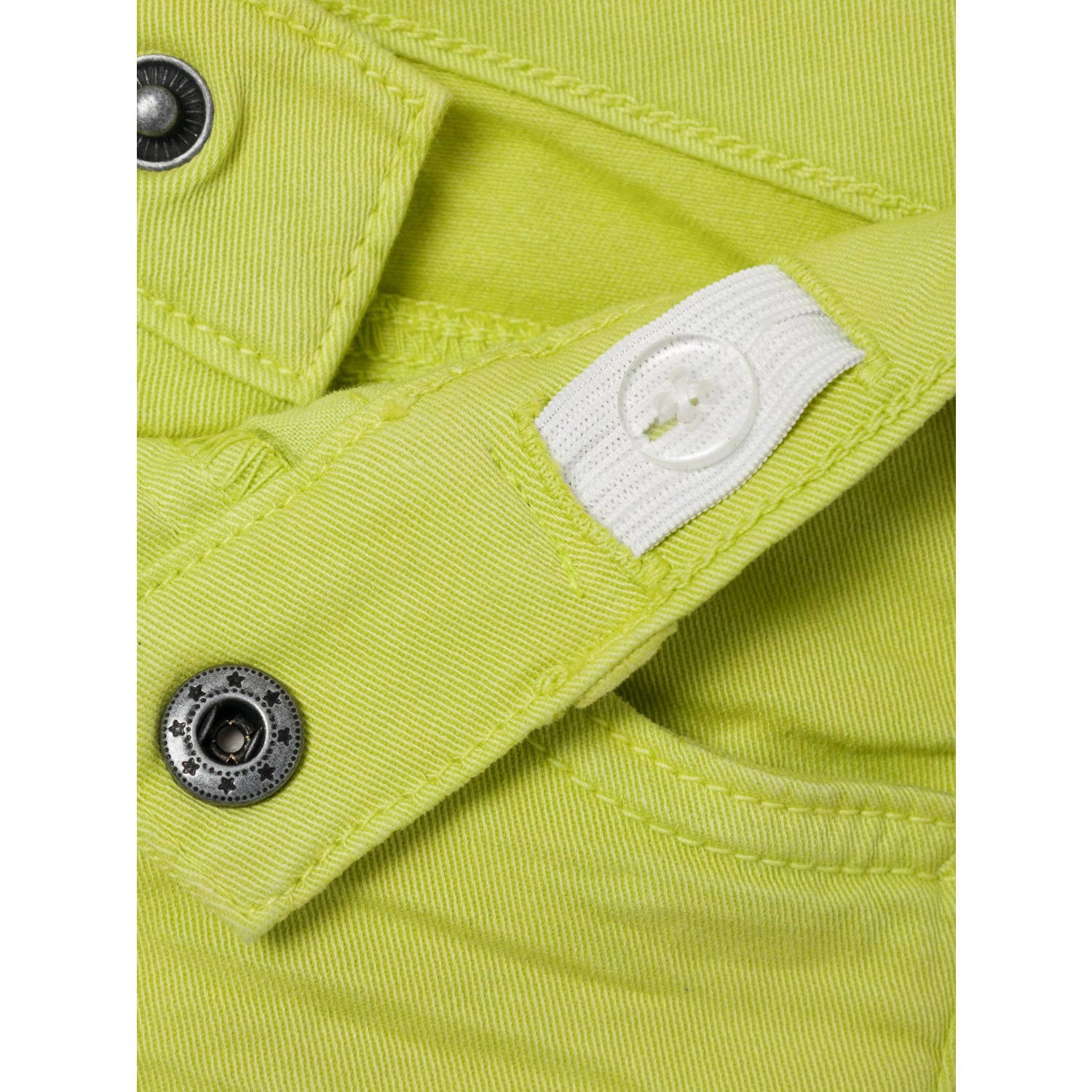 NAME IT MINI regular fit casual short NMMSILAS limegeel