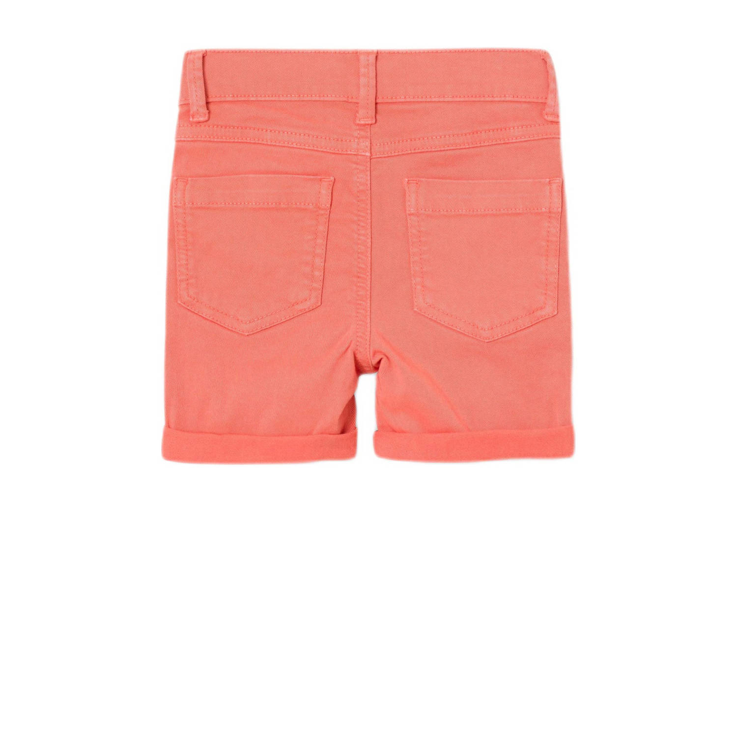 NAME IT MINI regular fit casual short NMMSILAS oranje