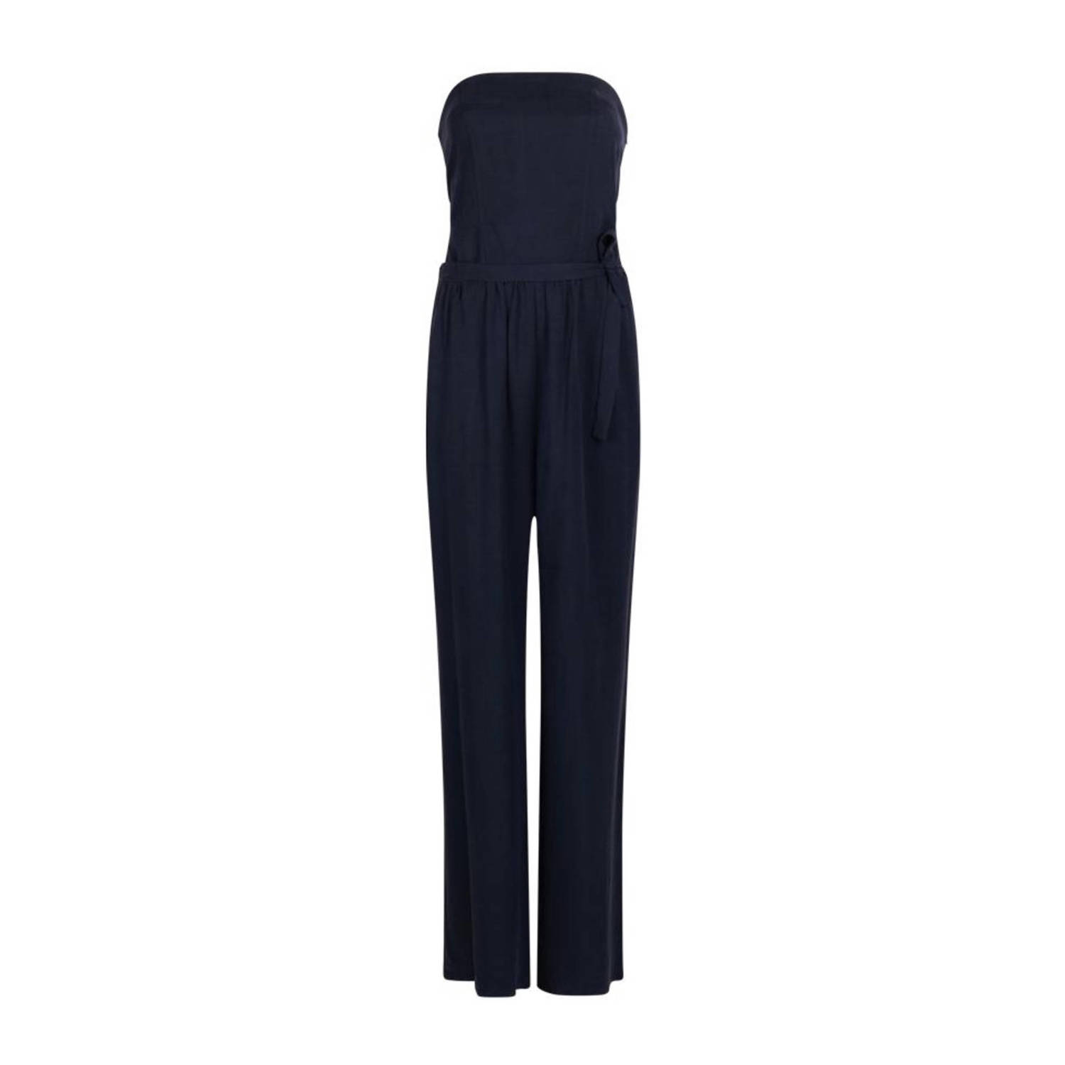 Another-Label jumpsuit donkerblauw