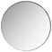 WOOOD WOOOD Doutzen Spiegel - Metaal - Zwart - 115x115x5