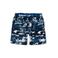 NAME IT KIDS zwemshort NKMZABA met all over print donkerblauw/wit
