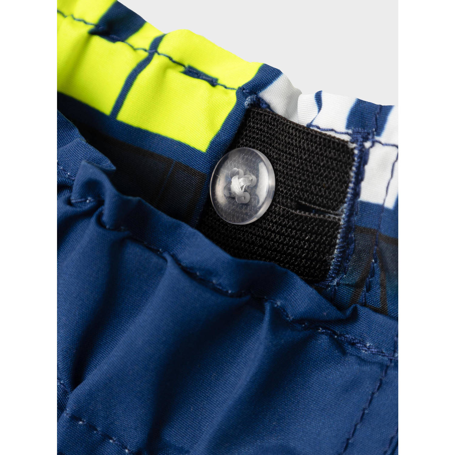 NAME IT KIDS Pokemon zwemshort NKMMAKHI met printopdruk blauw