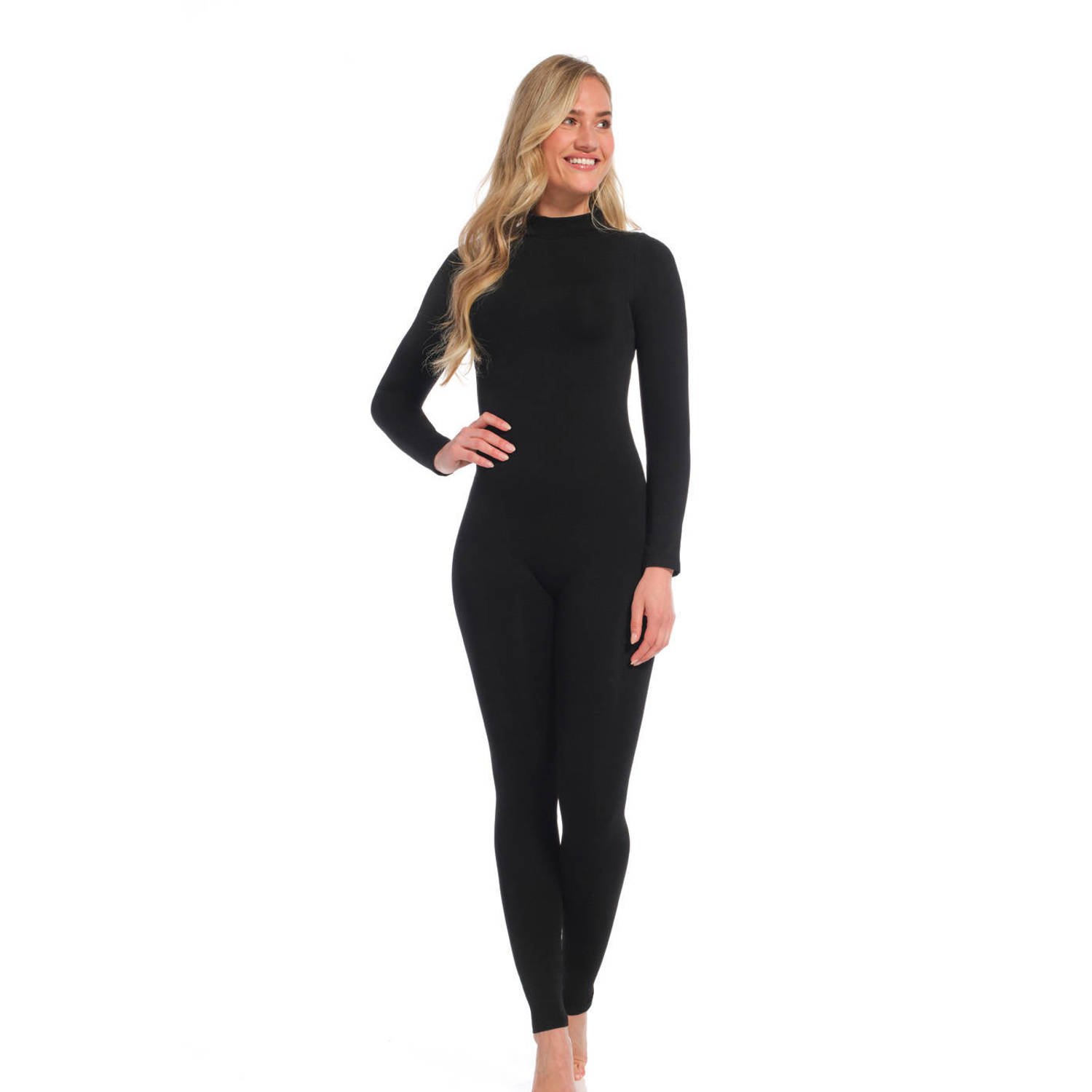 Magic bodyfashion Jumpsuit in nauwsluitende pasvorm met ritssluiting aan de achterkant