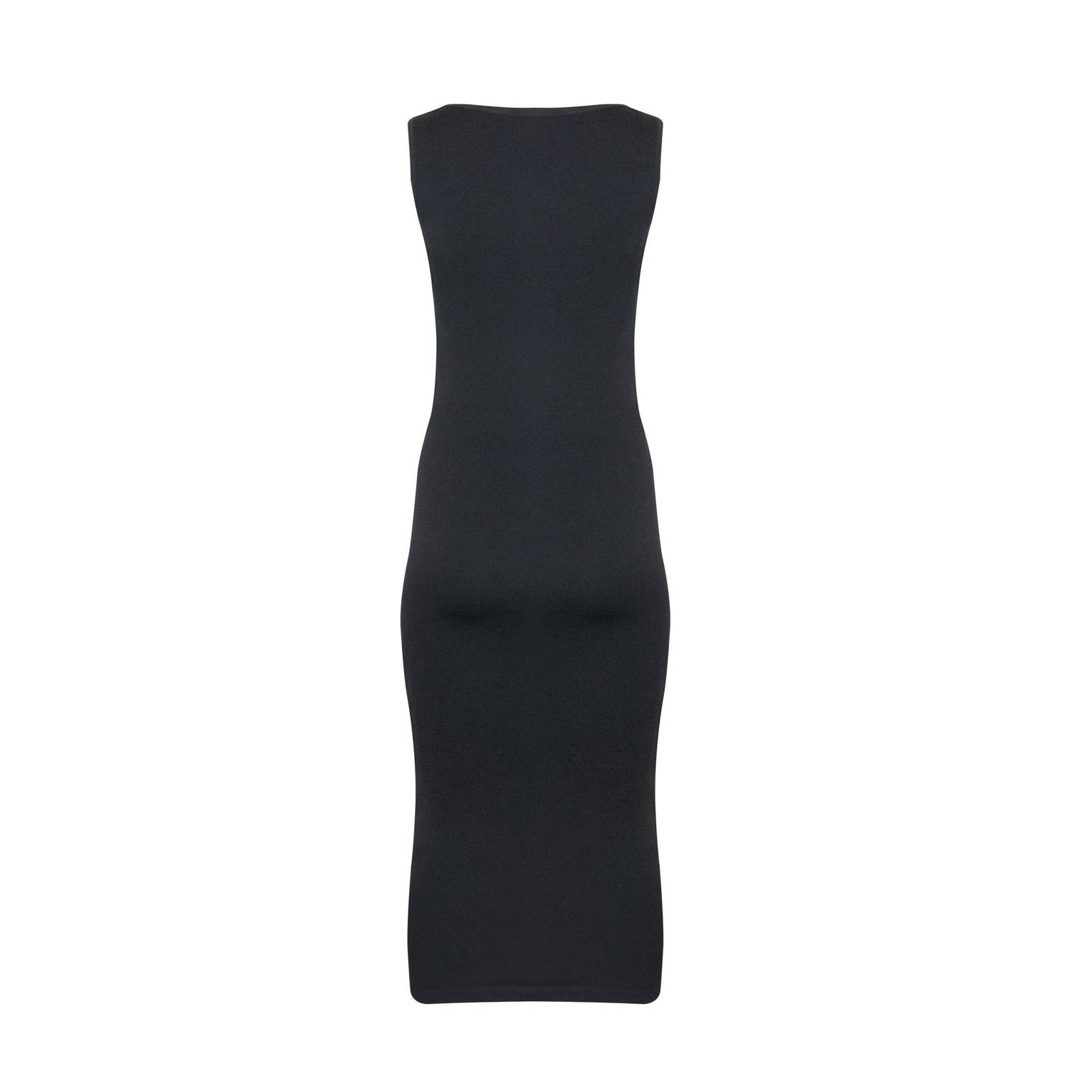 MAGIC Bodyfashion bodycon jurk donkergrijs