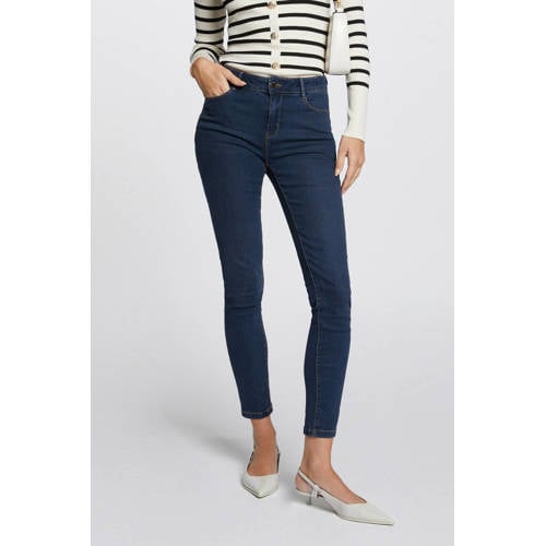 Morgan skinny jeans dark blue denim afbeelding
