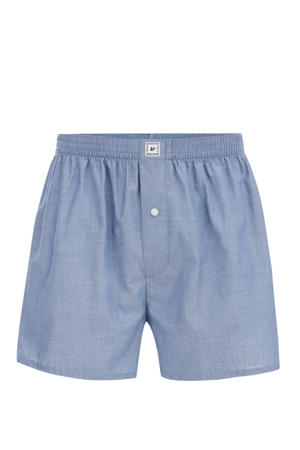 wijde boxershort blauw
