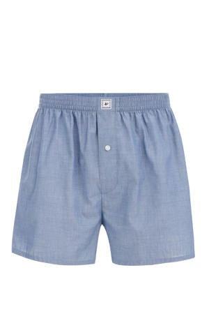wijde boxershort blauw