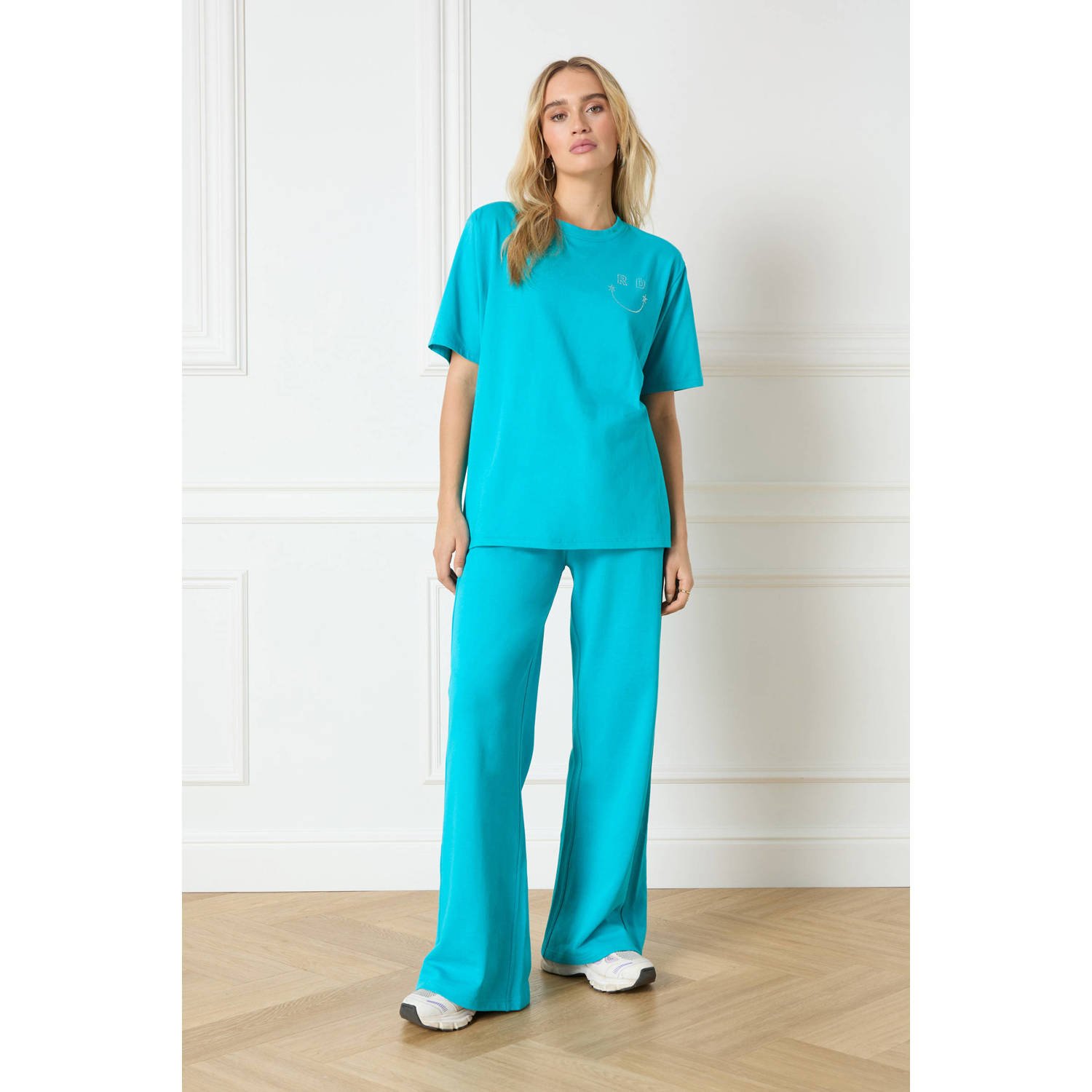 Refined Department T-shirt Mexie turquoise