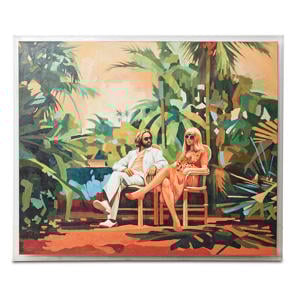 schilderij Conversation (152x127 cm)