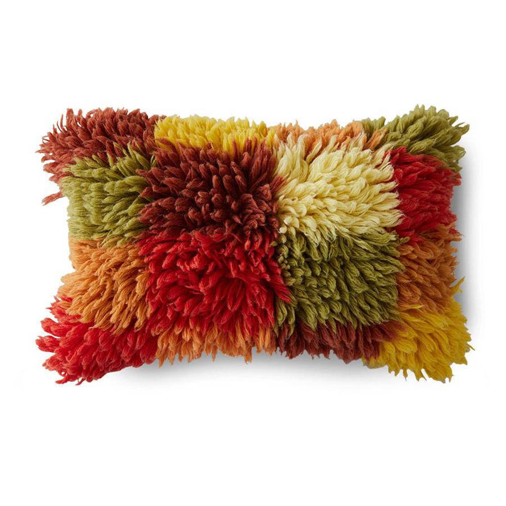 HKLIVING sierkussen Fluffy rag (40x60 cm)